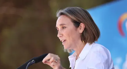 La secretaria general del PP, Cuca Gamarra.
