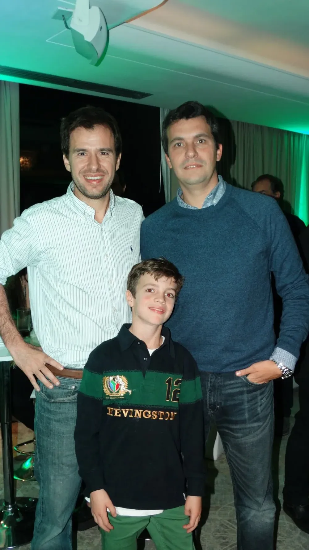 Constantino Vejo, Esteban y Santiago Gherardi