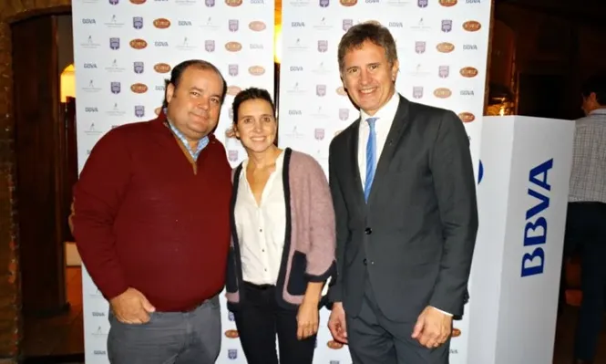 Santiago Alonso, Virginia Molfese y Juan Carlos Baucher