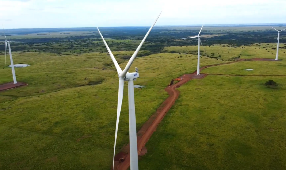 El parque eólico de Electrobras llamado Coxilha Negra