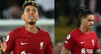 Darwin Núñez y Roberto Firmino pelean por la titularidad en Liverpool en el clásico de la ciudad ante Everton