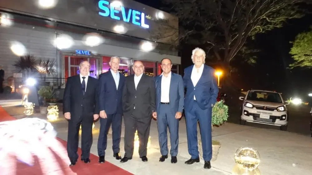 Fernando Planes, Carlos López, Alberto Gourgues, Doménico Cappelli y Juan Carlos Gorini