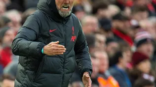 Klopp se molestó por el ingreso de un hincha tras el 7-0