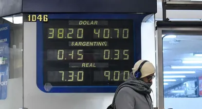 La punta compradora en los cambios se ofrece levemente por arriba de los $ 38.