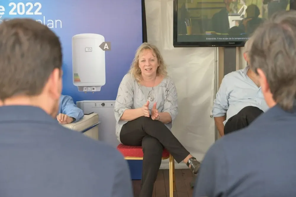 Silvia Emaldi, presidenta de UTE.