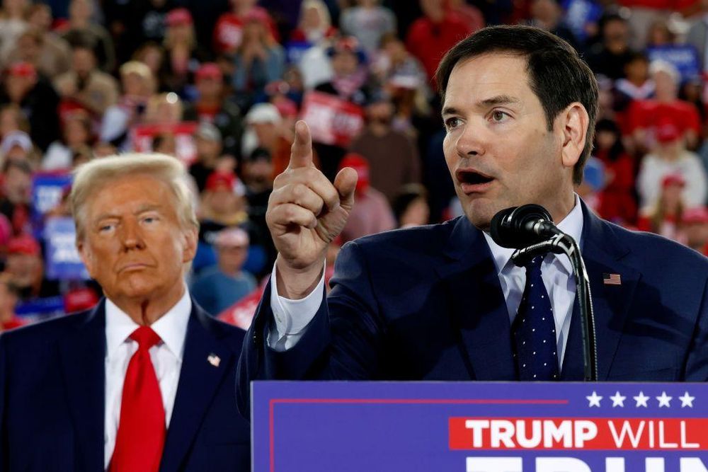 Rubio acompañó a Trump durante la campaña electoral de 2024.