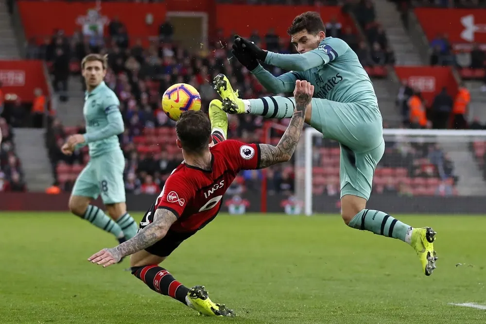 Lucas Torreira fue titular en la derrota de Arsenal, 3-2 ante Southampton