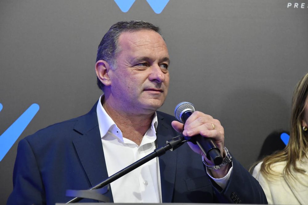 El Candidato del Partido Nacional, Álvaro Delgado