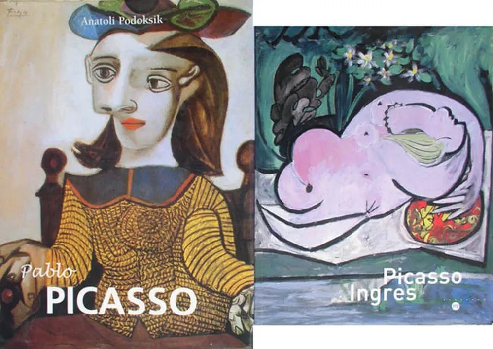 Uno de los libros que se subastará es sobre el pintor español Pablo Picasso