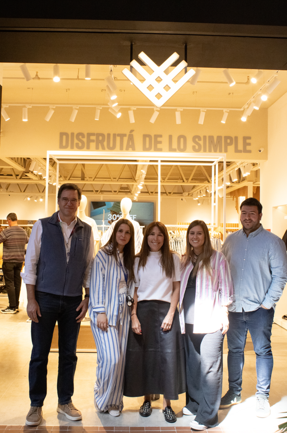 Ignacio Laura, Gimena Caballero, Ximena Quintas, Laura Comas, Pablo Silvera.