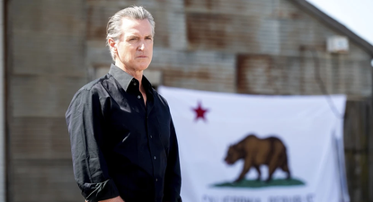 El gobernador de California Gavin Newsom.