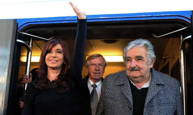 Cristina Fernández de Kirchner y José Mujica. Archivo