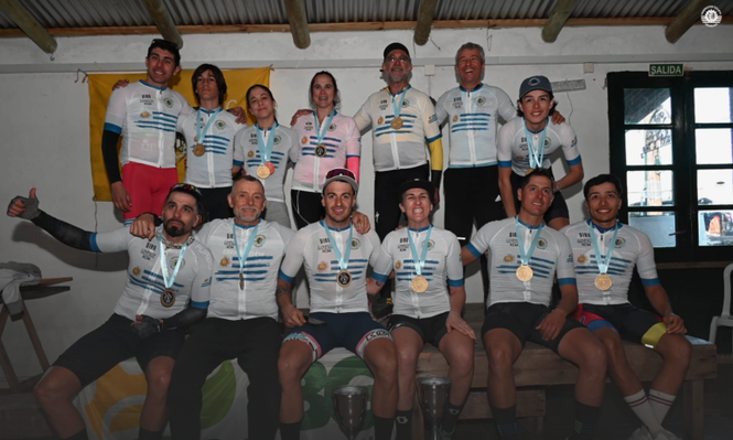 Los campeones nacionales de mountain bike