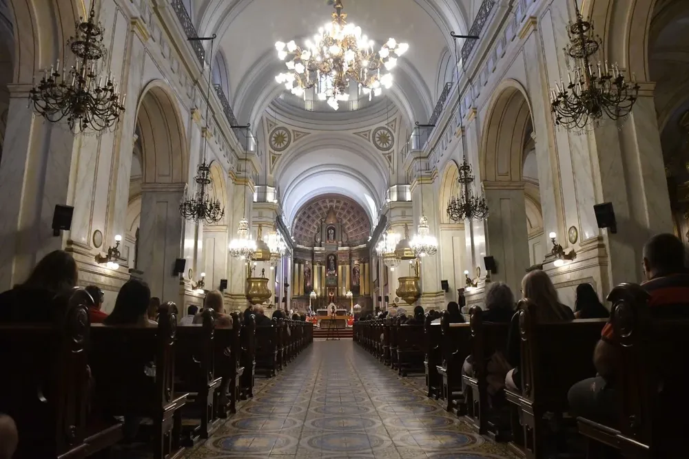 Misa de viernes santo. Archivo