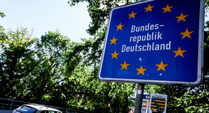 Controles en las fronteras de Alemania.