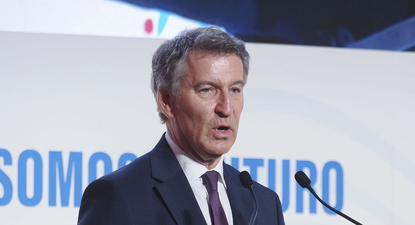 El líder del PP, Alberto Núñez Feijóo.