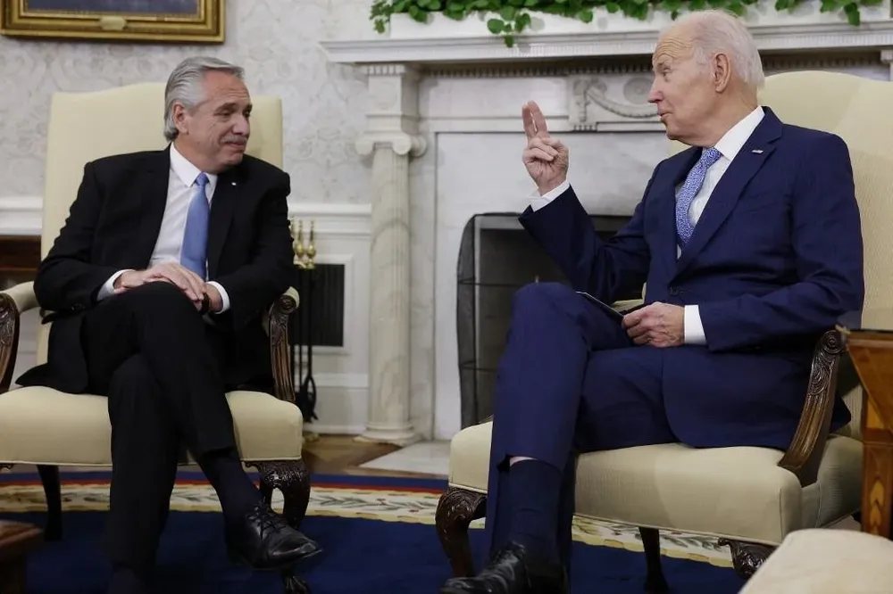 Biden y Fernández hablarán de sus valores compartidos de inclusión, democracia y protección de los derechos humanos