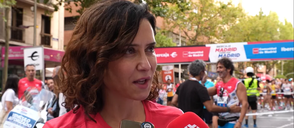 Isabel Díaz Ayuso, presidenta de la Comunidad de Madrid.