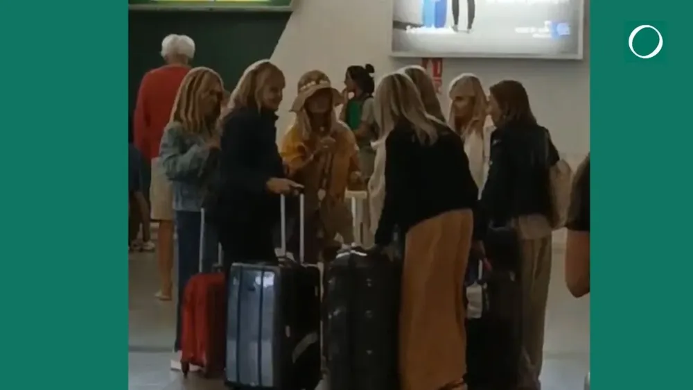 Así fue el reencuentro de las Trillizas de Oro.