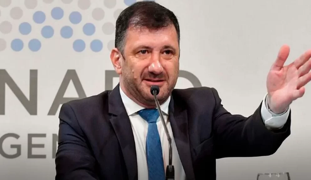 Edgardo Kueider, senador por Entre Ríos, miembro del interbloque provincias unidas.