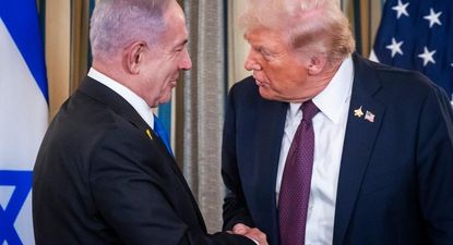 El plan de paz de Trump se hizo público en una visita del primer ministro israelí, Benjamín Netanyahu, a la Casa Blanca.