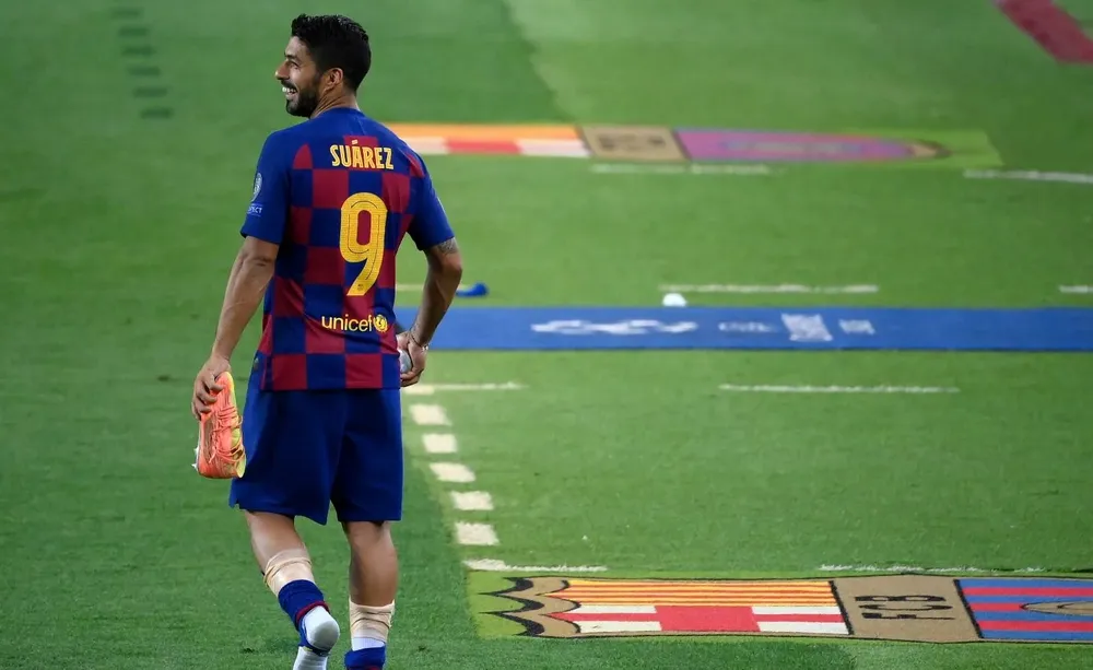 Suárez tras el triunfo ante Napoli