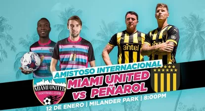 Peñarol juega su primer partido de pretemporada ante Miami United