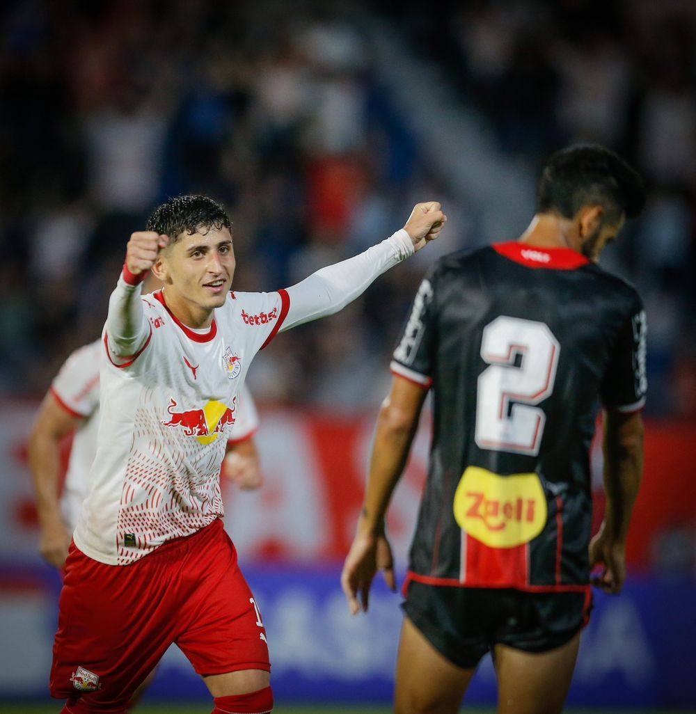 Ignacio Sosa marcó su primer gol en Red Bull Bragantino