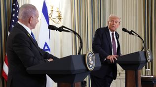 El presidente de Estados Donald Trump Unidos se reunió con Netanyahu en la Casa Blanca