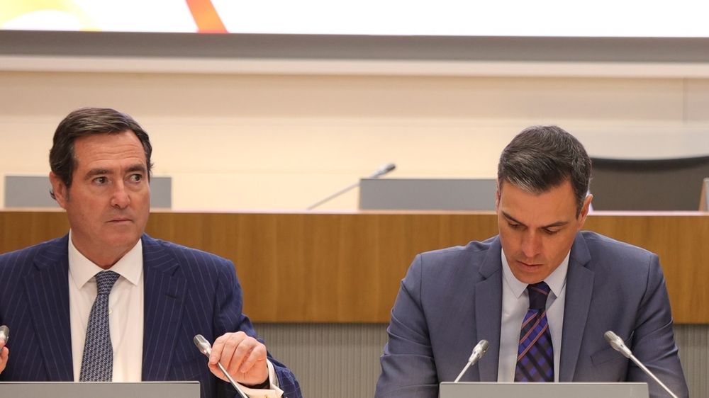 Pedro Sánchez y Antonio Gramendi