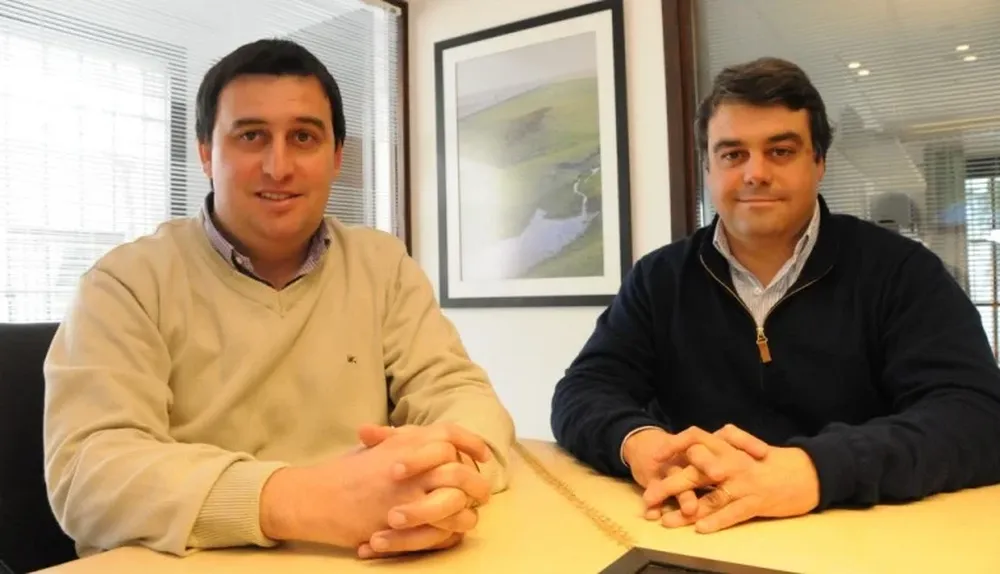 Juan Miguel Otegui y José Pedro Aicardi, directores de MegaAgro