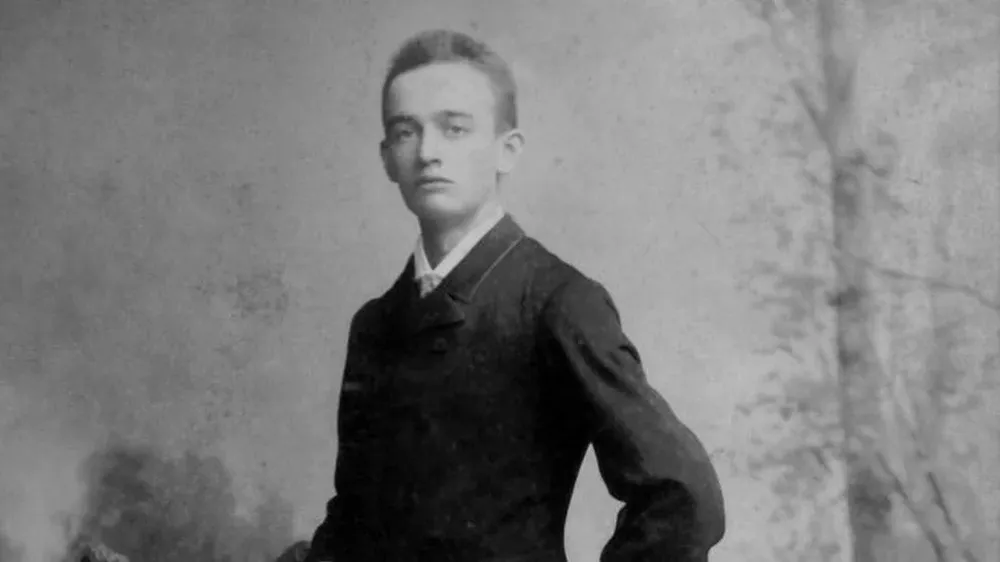 Friedrich Trump retratado en Nueva York en 1887.