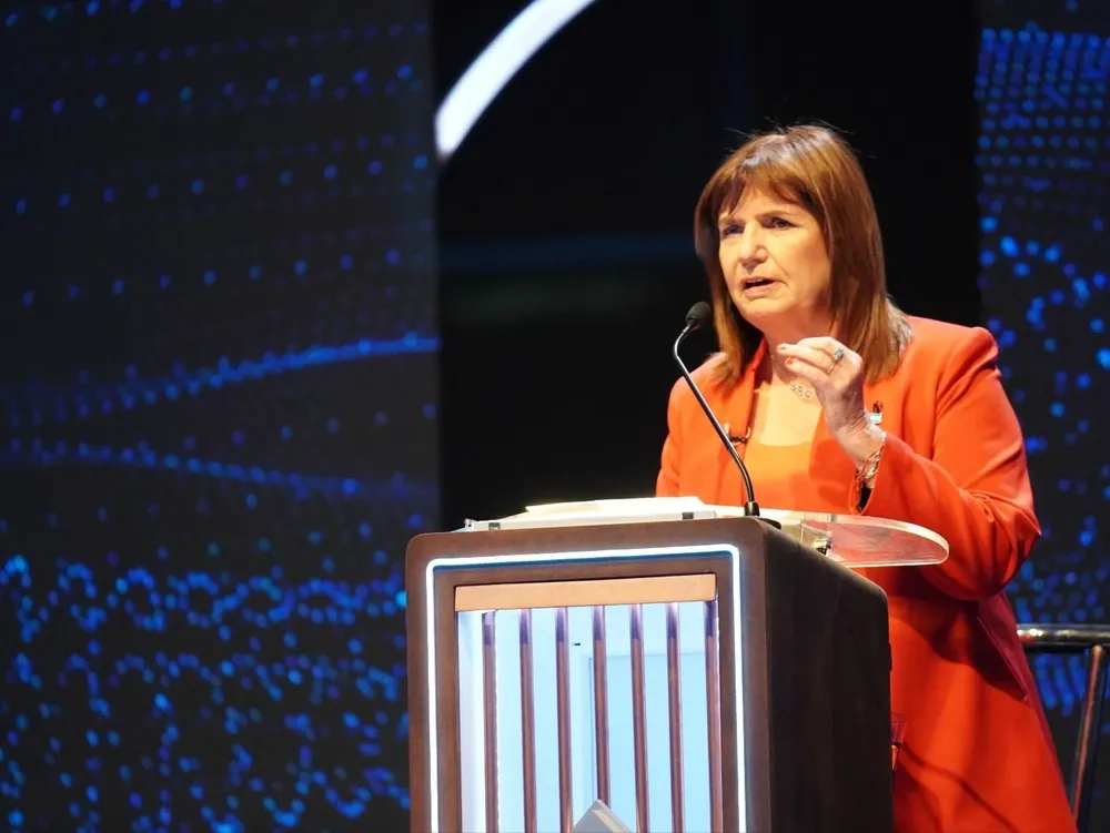 Patricia Bullrich en el debate