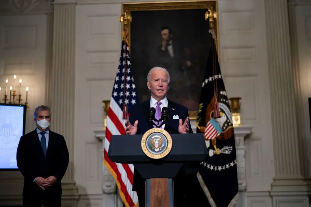 el Congreso avanza hacia la aprobación del paquete de rescate de US$ 1,9 billones del presidente Joe Biden