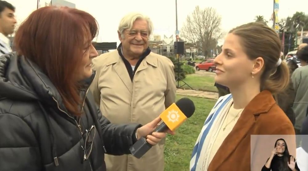 La hija de Luis Lacalle Pou, Violeta Lacalle Ponce de León