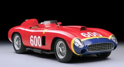 El Ferrari construido especialmente para Juan Manuel Fangio es del año 1956