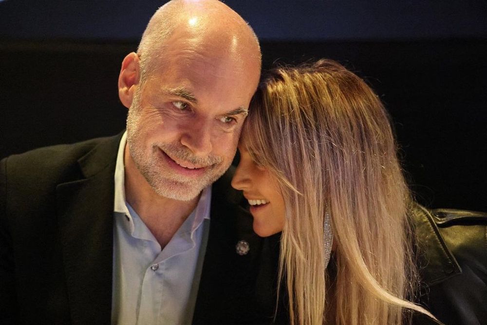Horacio Rodríguez Larreta y Milagros Maylin