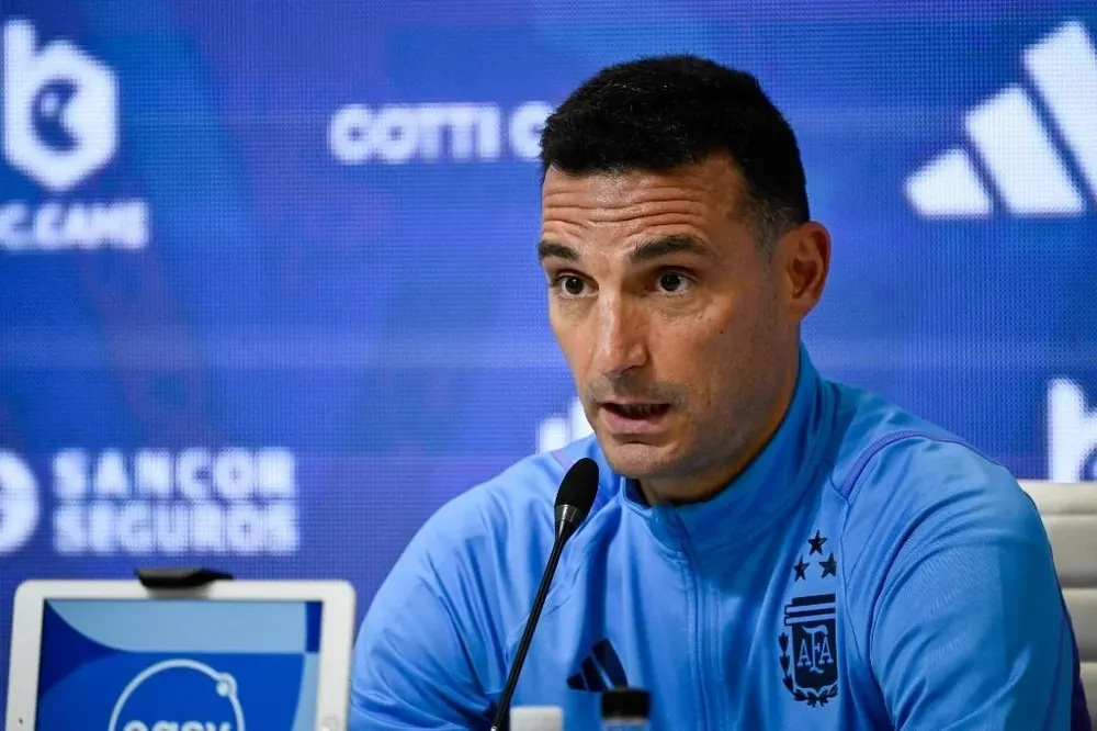 Lionel Scaloni habló en la previa del partido
