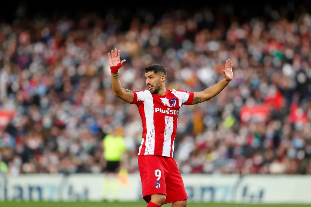 Luis Suárez en el Camp Nou