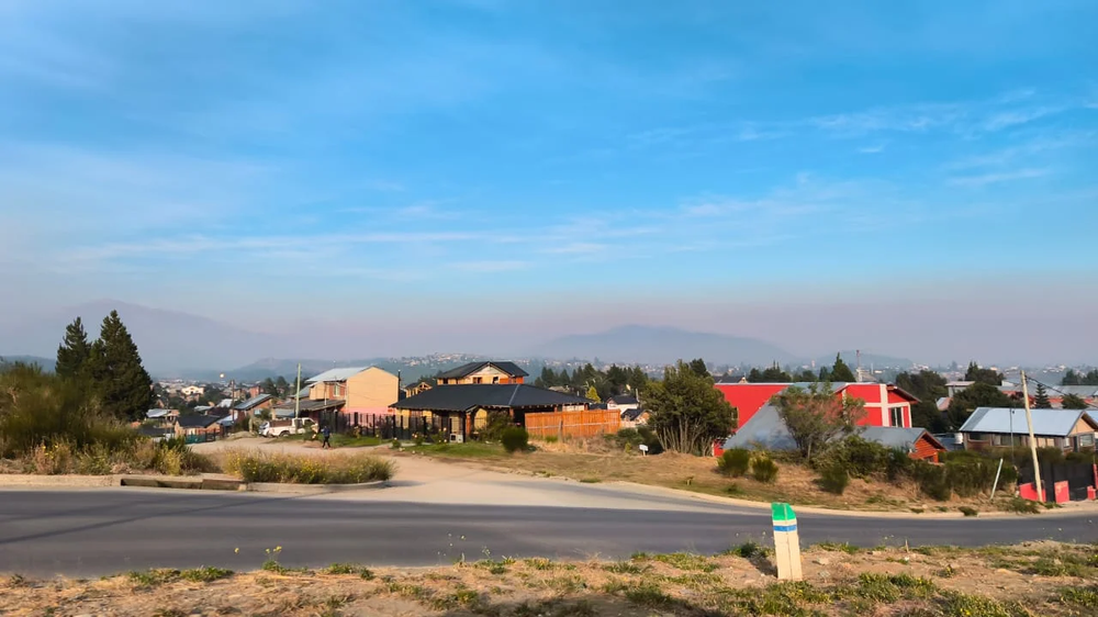 humo de incendios llego a Bariloche 1.webp