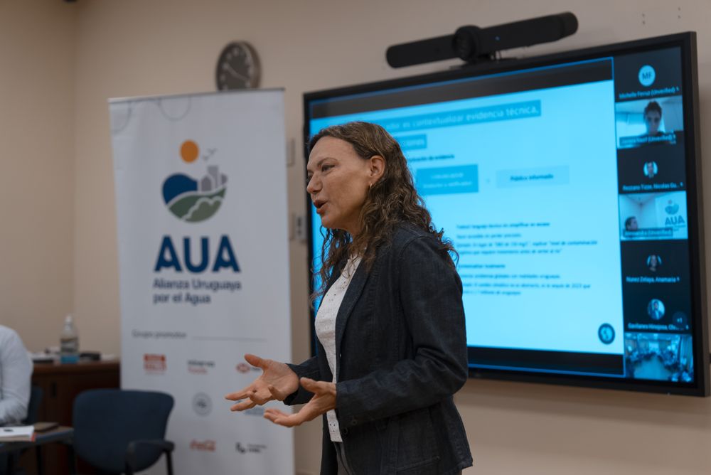 Agua, un tema relevante, en el foco de la AUA, el BID y AIDIS Uruguay.