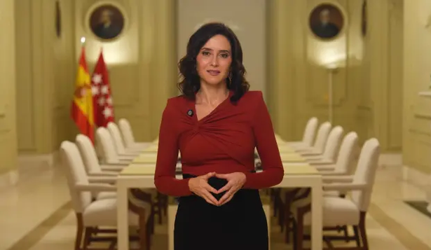 Isabel Díaz Ayuso, presidenta de la Comunidad de Madrid.