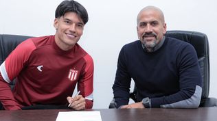 Joaquín Correa vuelve a Estudiantes de La Plata y firmó contrato con el presidente Juan Sebastián Verón