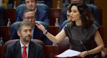 Díaz Ayuso responde a Sánchez: si hablamos de corrupcion de la A a la Z, hablemos de la B de Begoña