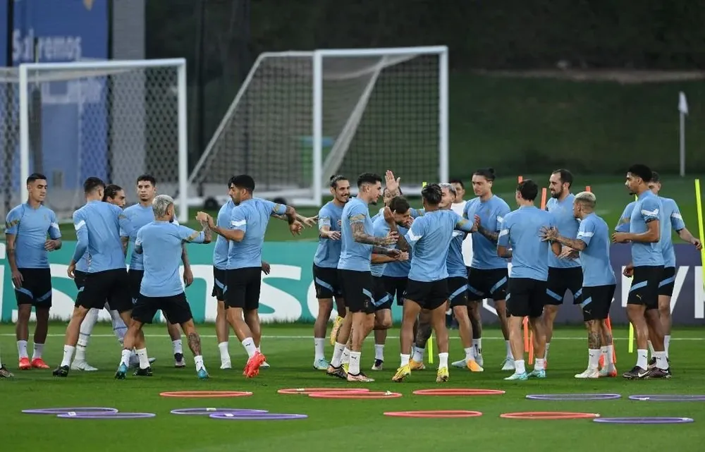 Araujo en el grupo