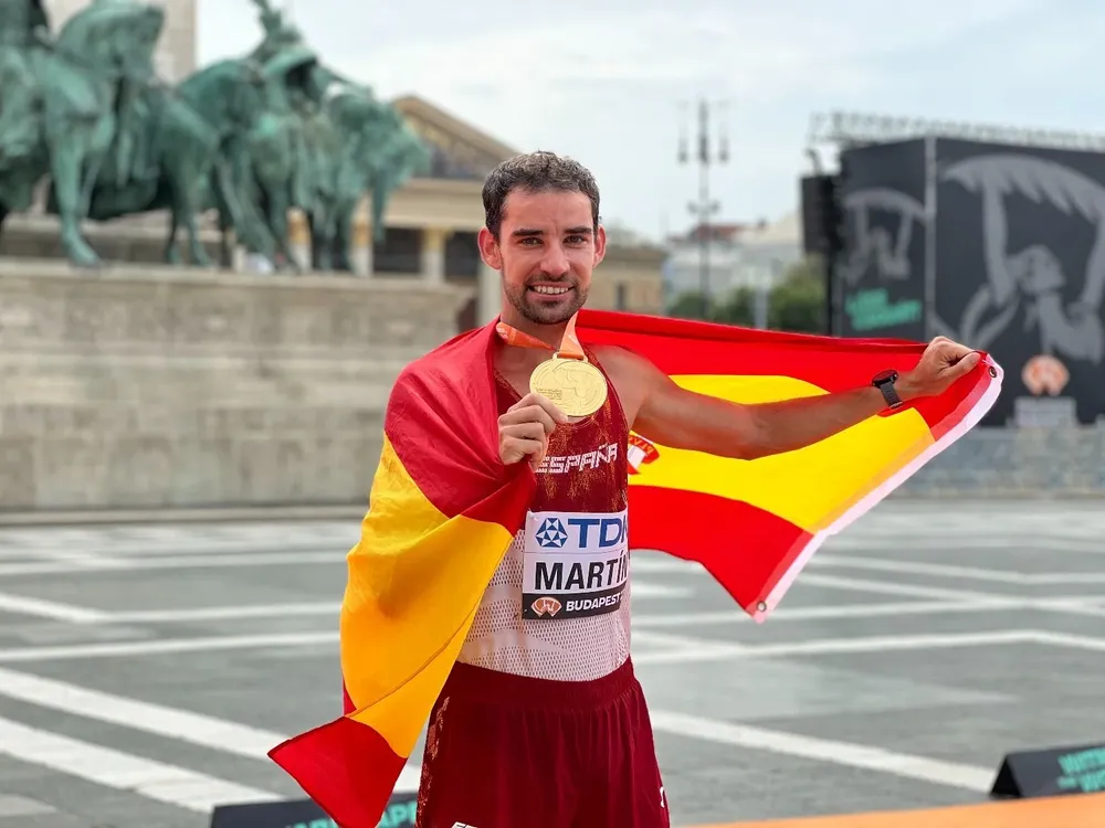 Álvaro Martín ganó la primera medalla de oro para España desde 2015.