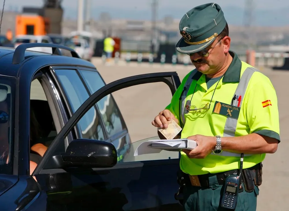 Operativo policial de seguridad vial