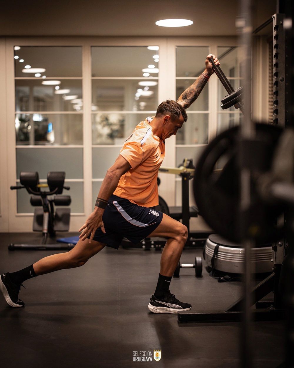 Fernando Muslera en su regreso a la selección uruguaya