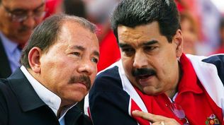 Daniel Ortega y Nicolás Maduro mantienen una estrecha relación desde que el venezolano era canciller de Hugo Chávez hace más de una década.