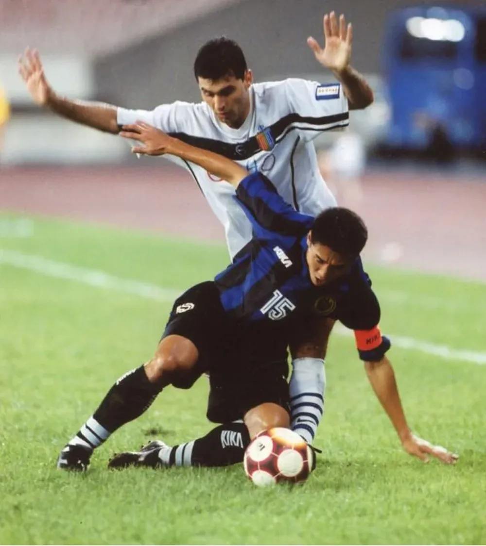 Martín García, uno de los uruguayos que jugó en el mercado chino.